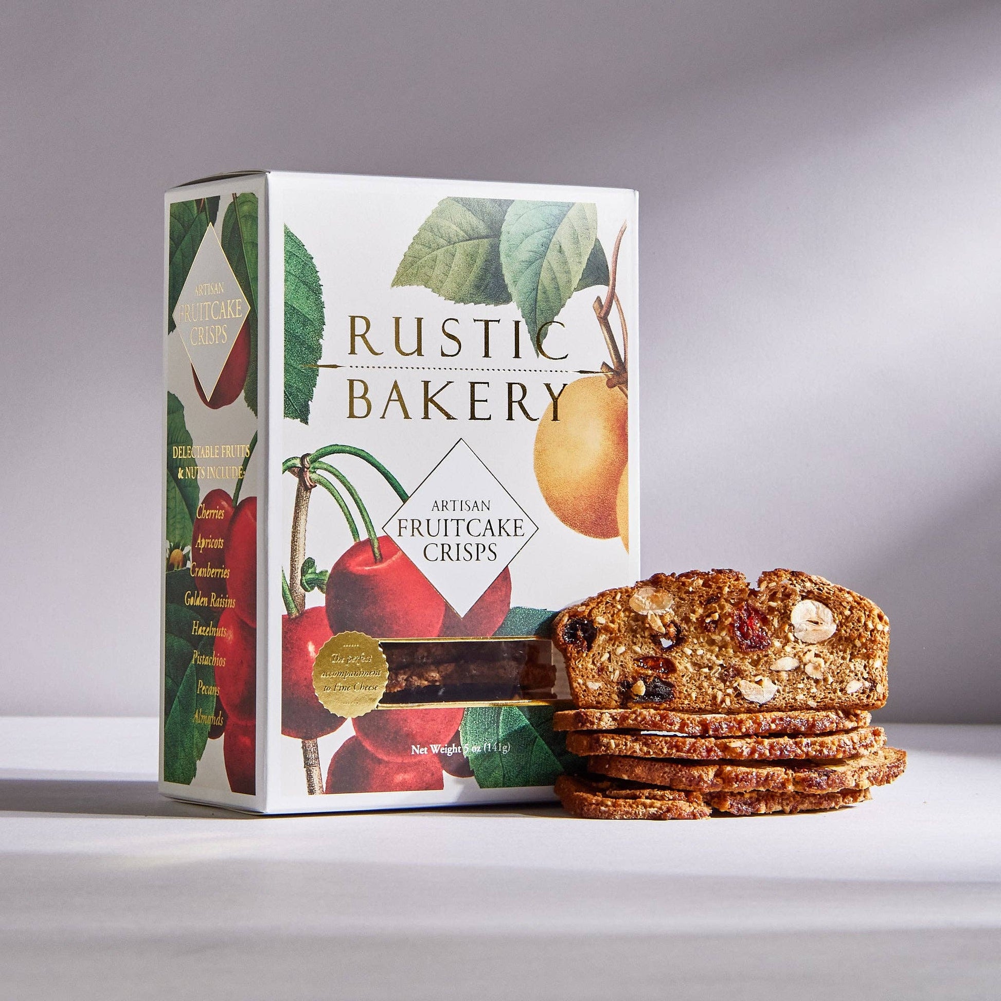 Fruitcake Artisan Crisps - Christmas Crackers - Rustic Bakery