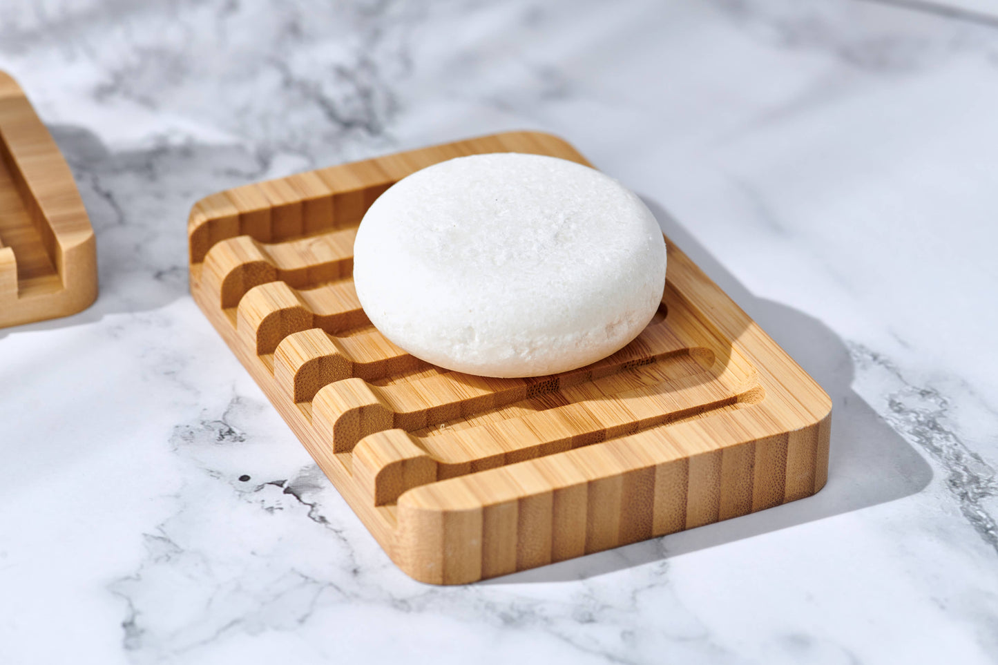 Bamboo Self-Draining Soap Dish