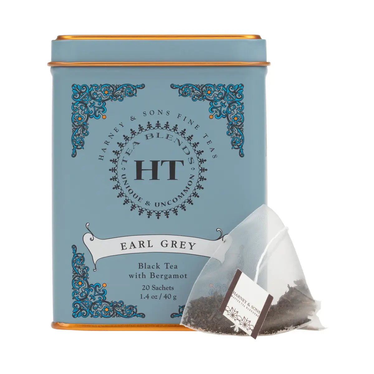 Earl Grey Tea - HT Tin of 20 Sachets - Harney & Sons Fine Teas