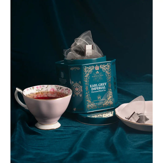 Earl Grey Imperial Tea - HRP Tin of 30 Sachets - Harney & Sons Fine Teas