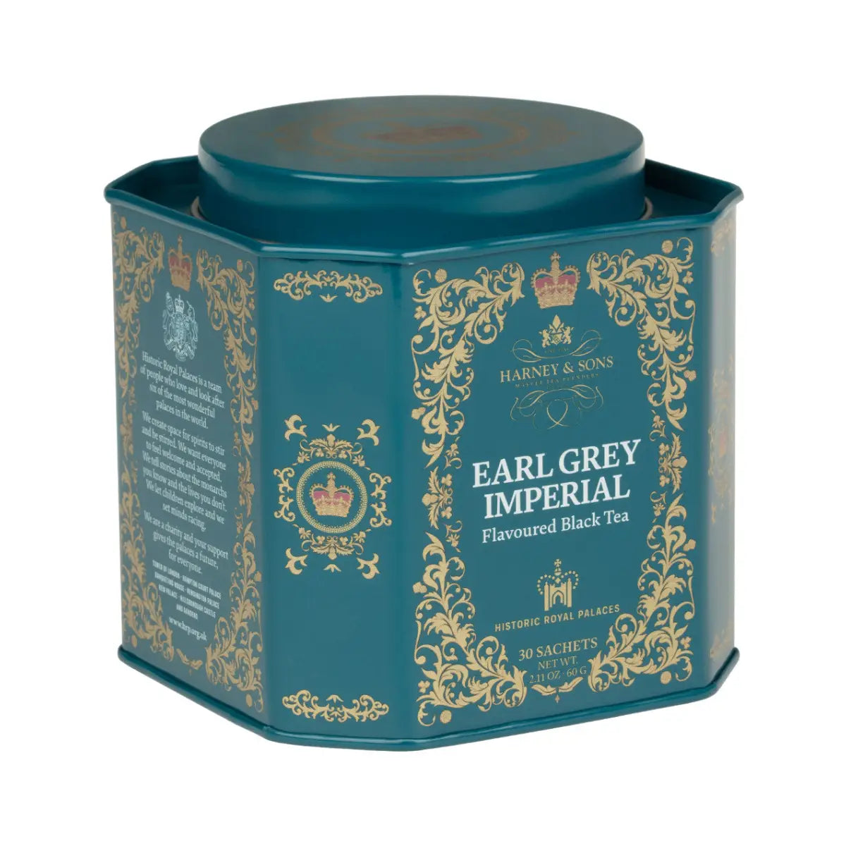 Earl Grey Imperial Tea - Sachets / Tin of 30 Sachets - Harney & Sons Fine Teas