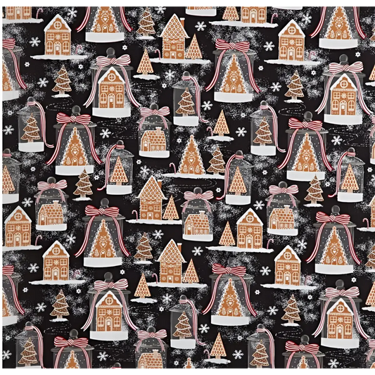 Eco Friendly Dish Sponge - Gingerbread Houses - Mann Made