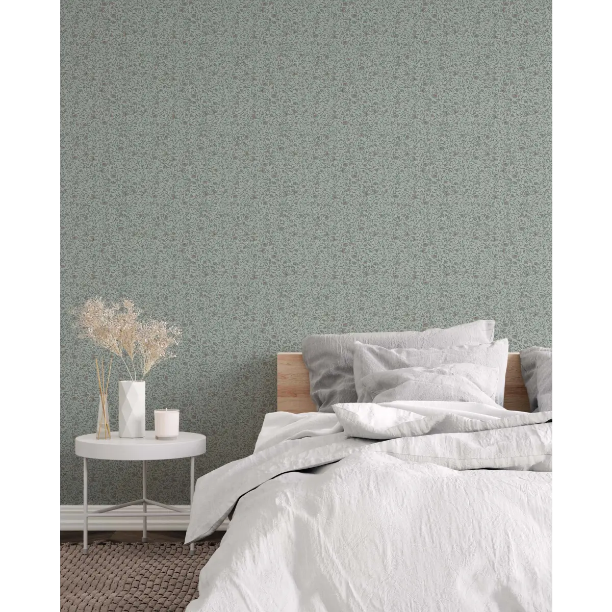 Edelweiss Wallpaper - Floral Vines - by Danelys Sidron - Loomwell Home Goods