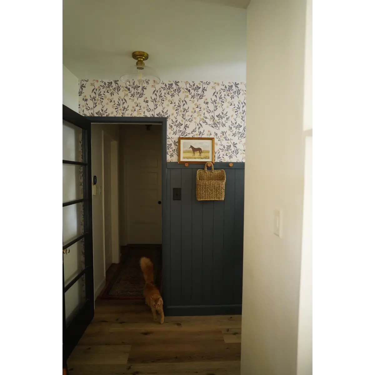 Edith Wallpaper - Whispy Flowers - by Fox and Pebble - Loomwell Home Goods