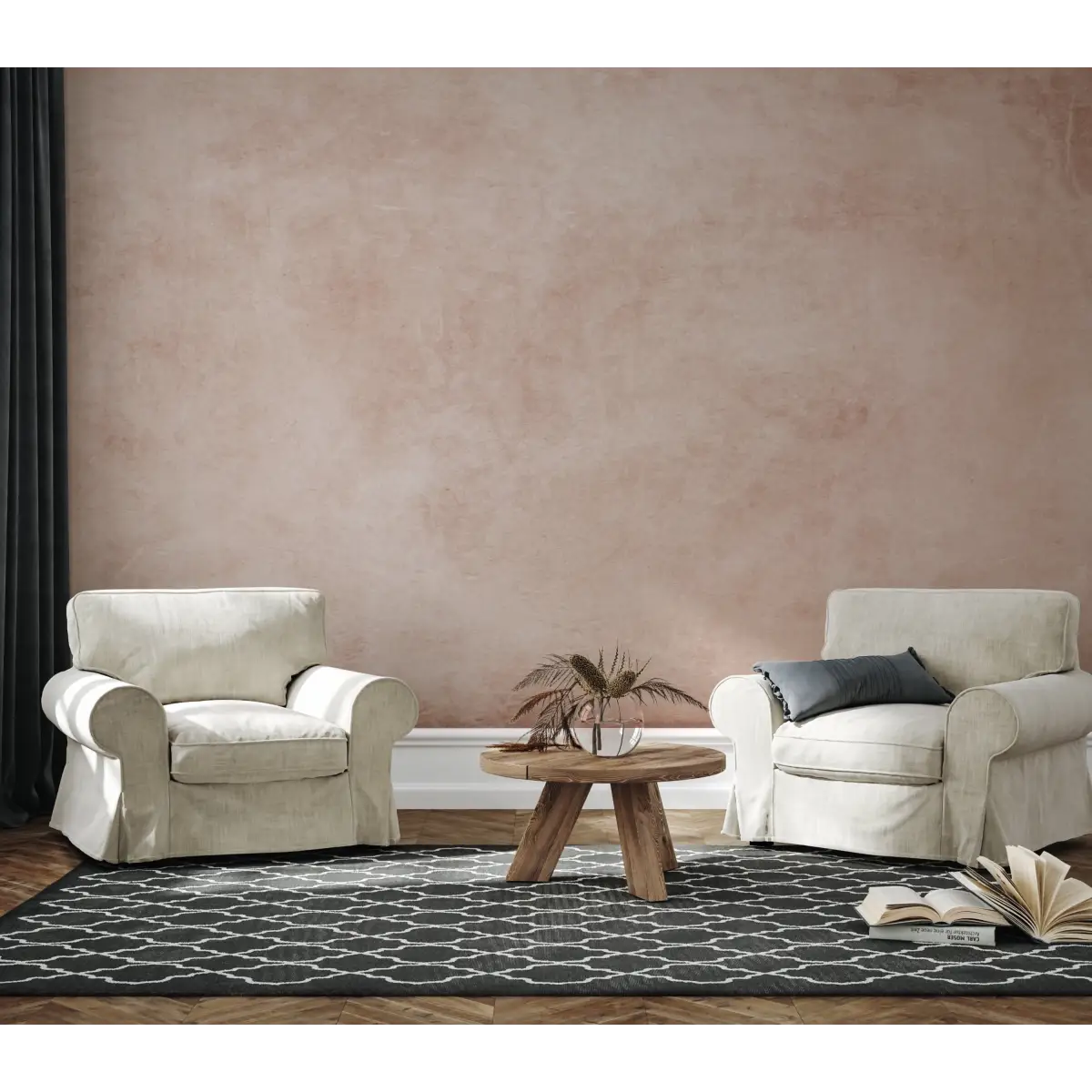 Edward Wallpaper - Neutral Texture and Color - Loomwell Home Goods