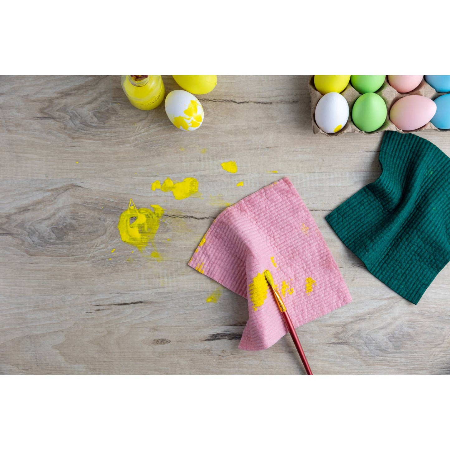 Swedish Dishcloth Set of 2 - Evergreen and Blossom