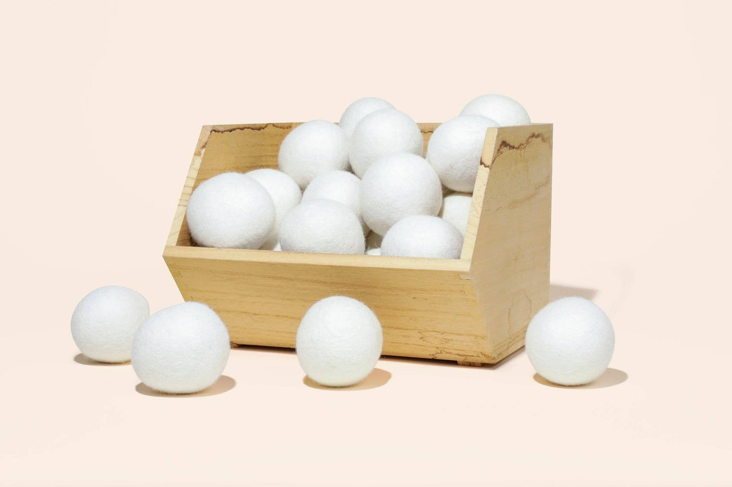 New Zealand Wool Dryer Ball, White