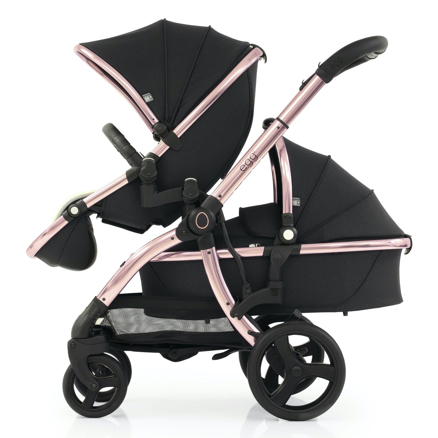 egg2® Carry Cot in Diamond Black