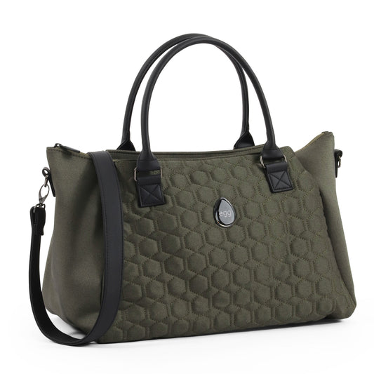 egg Overnight Bag in Hunter Green