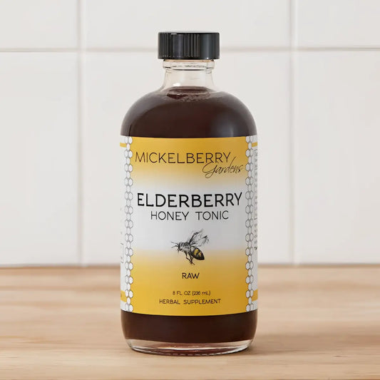 Herbal Honey Tonic - Elderberry - Immunity - Mickelberry Gardens