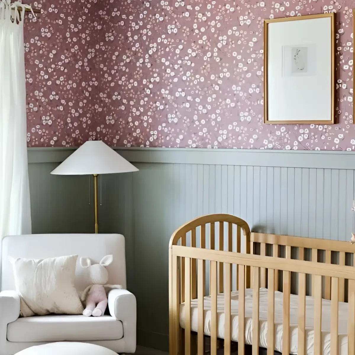 Elena Wallpaper - Field of Flowers - by Emily Cooper Art - Loomwell Home Goods