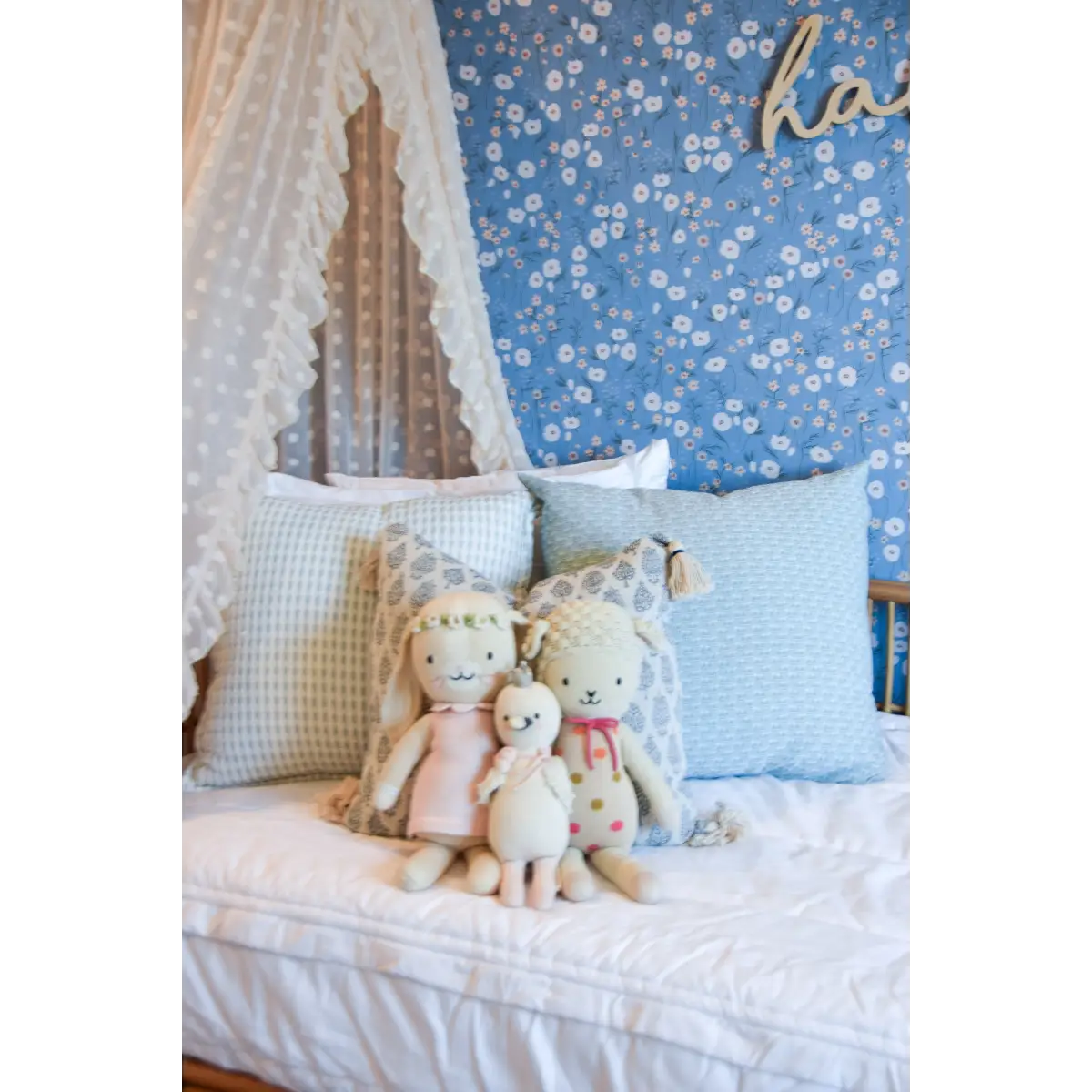 Elena Wallpaper - Field of Flowers - by Emily Cooper Art - Loomwell Home Goods