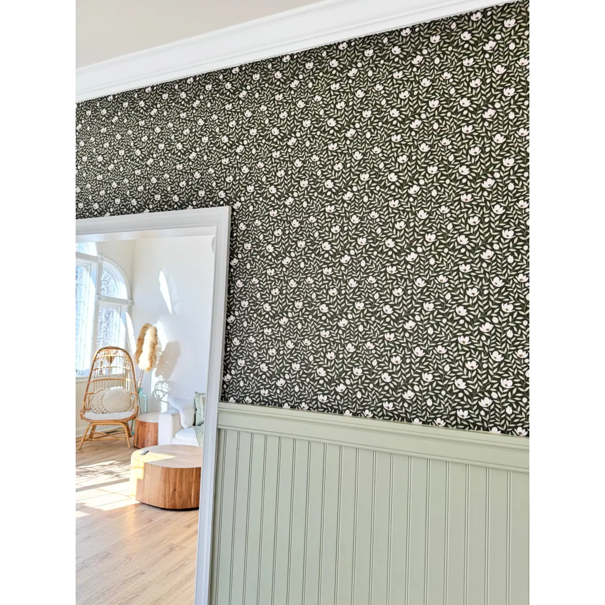 Eliana Wallpaper - Sweet Flowers - by Kourtni Gunn - Loomwell Home Goods