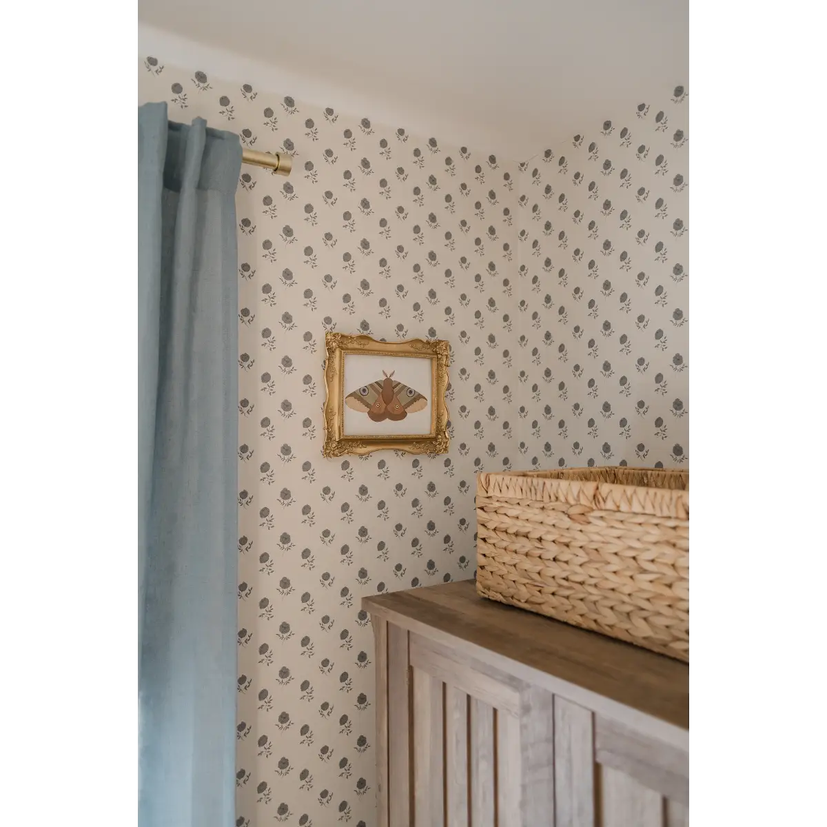 Elle Wallpaper - Flower Dots - by Ali Anni - Loomwell Home Goods