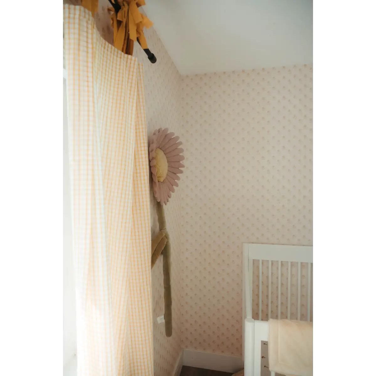 Elle Wallpaper - Flower Dots - by Ali Anni - Loomwell Home Goods