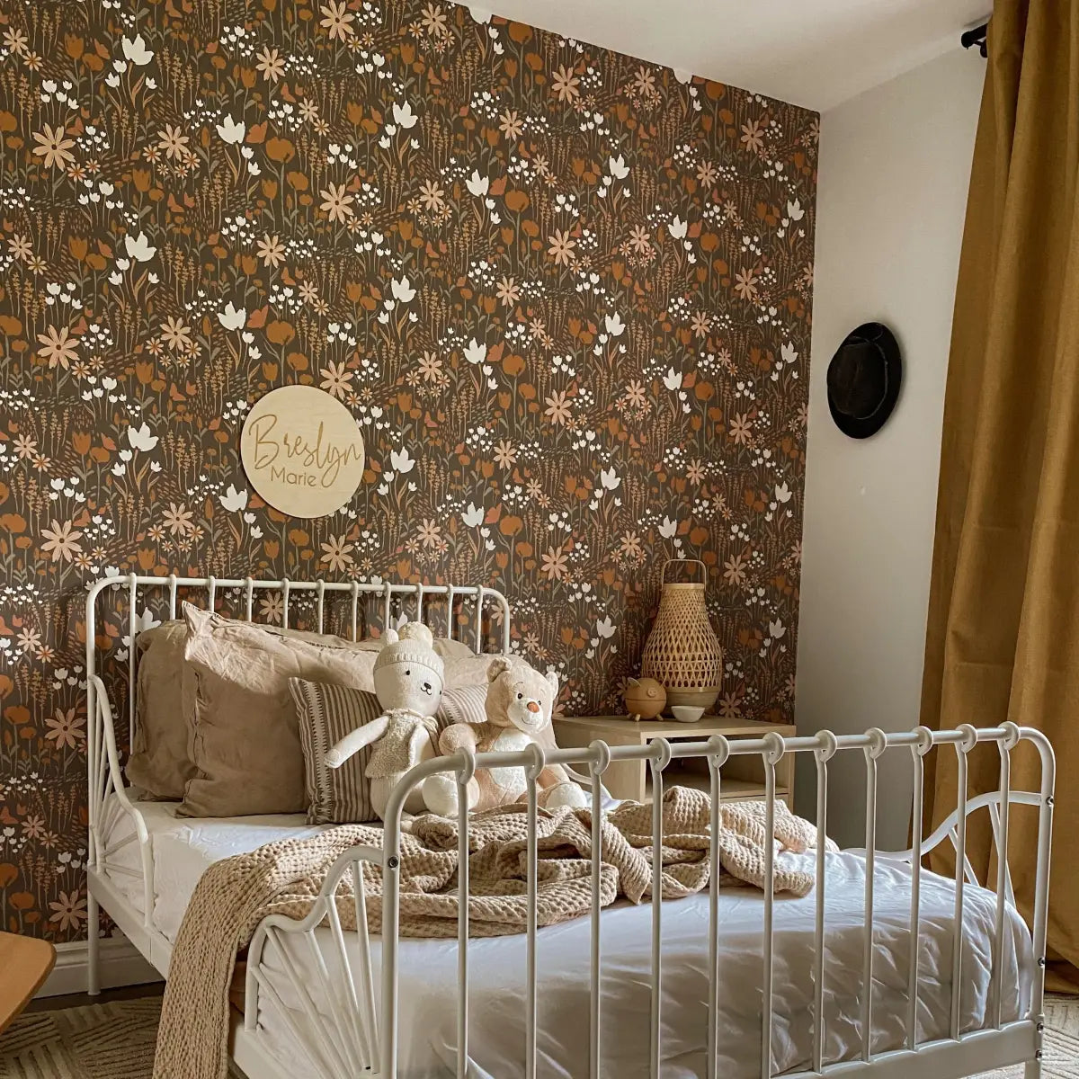 Eloise Wallpaper - Sweet Meadow - by Hufton Studio - Loomwell Home Goods