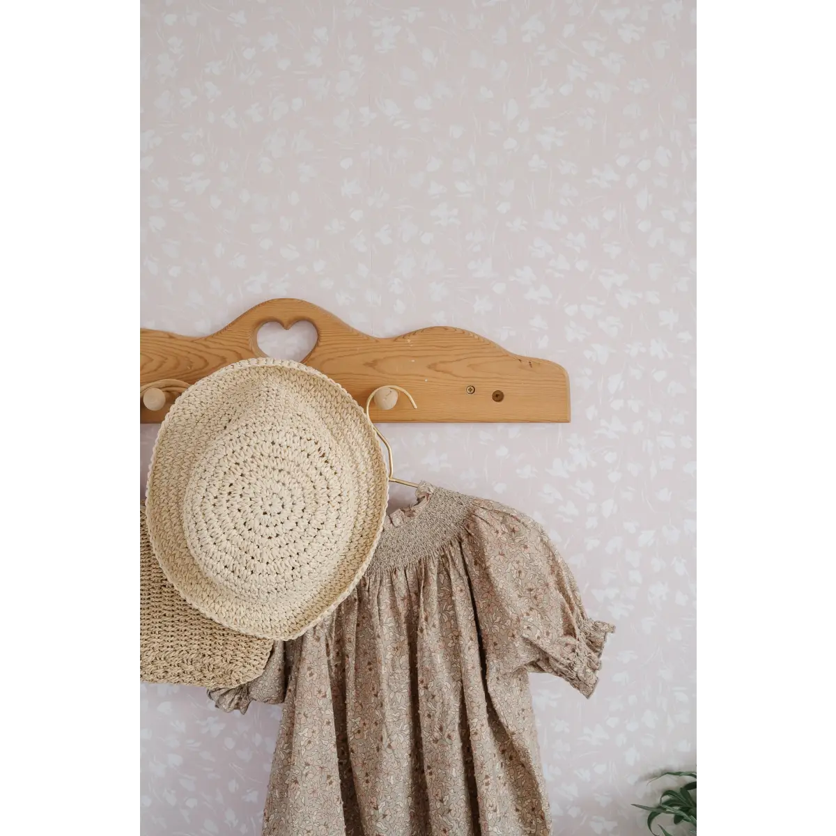 Elsie Wallpaper - Scattered Flowers - by Melissa Johnson Design - Loomwell Home Goods