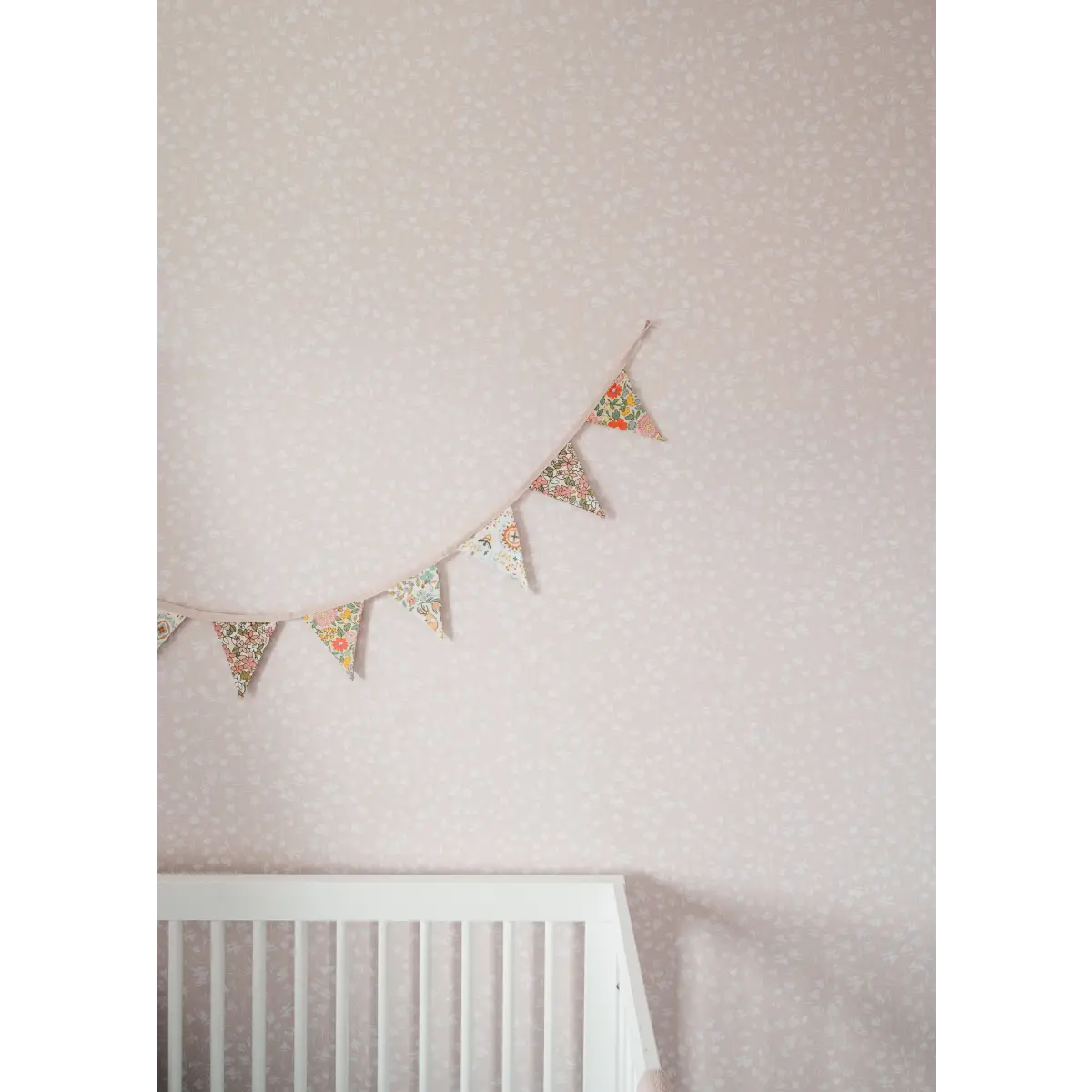Elsie Wallpaper - Scattered Flowers - by Melissa Johnson Design - Loomwell Home Goods