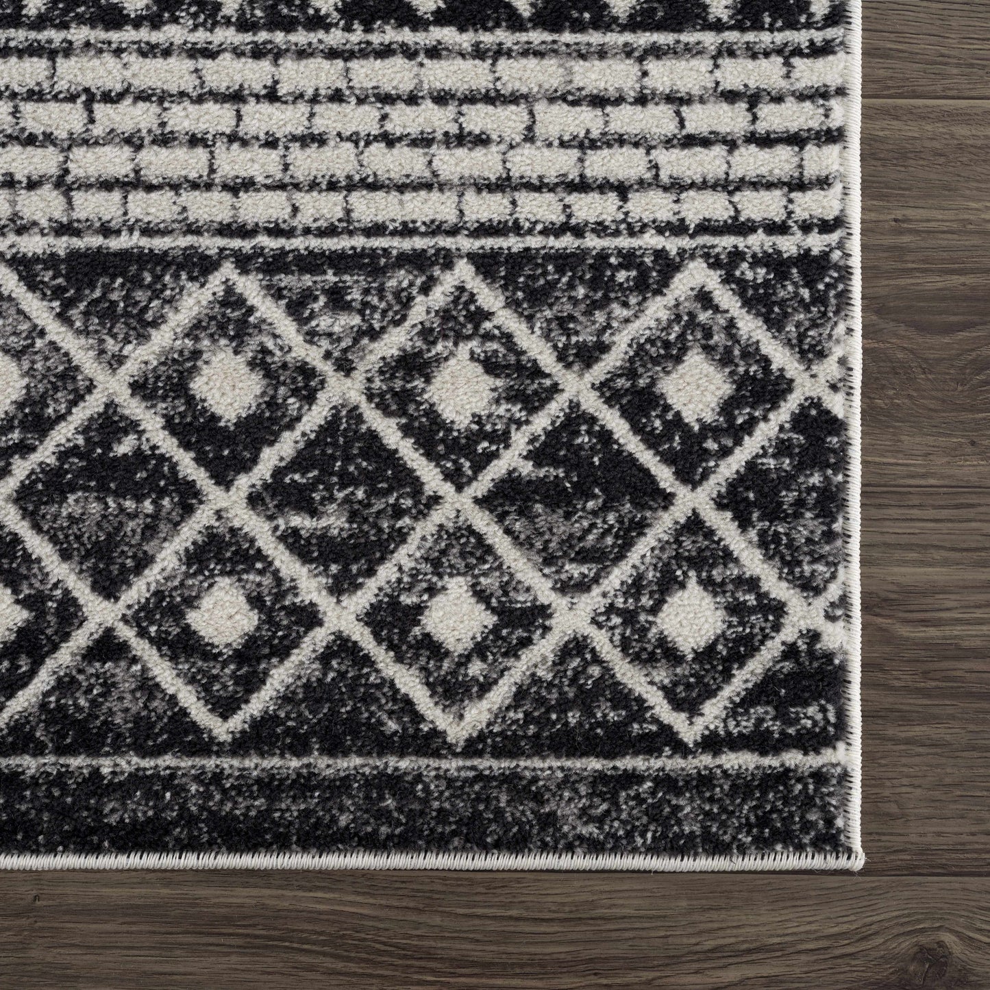 Constantin Black & White All Over Rug - Boutique Rugs