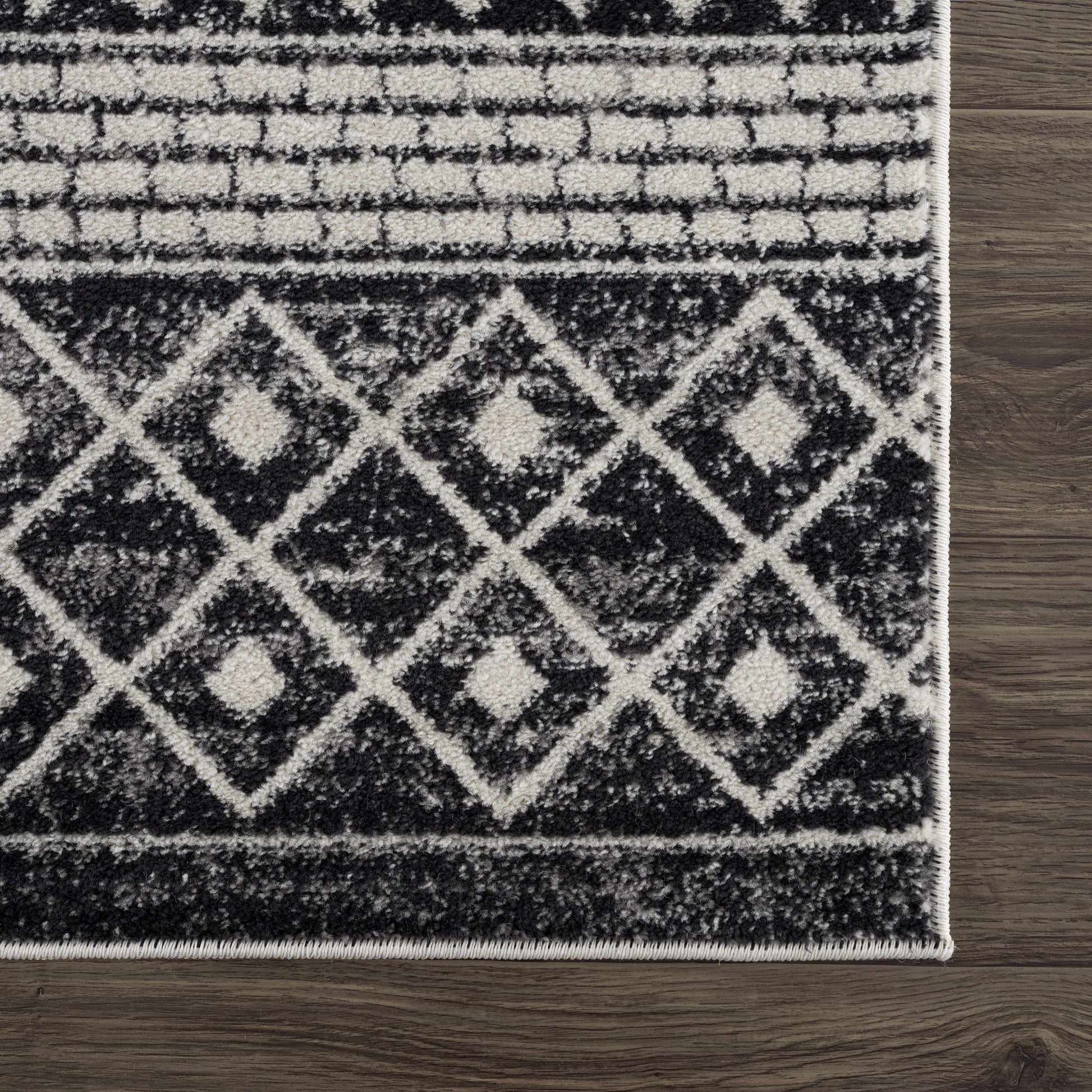 Constantin Black & White All Over Rug - Boutique Rugs