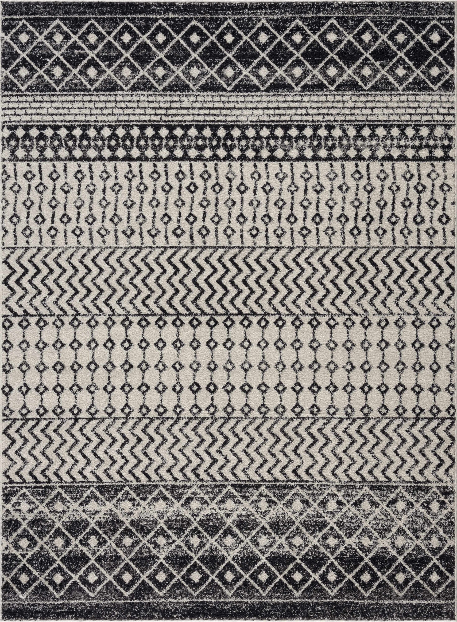 Constantin Black & White All Over Rug - Boutique Rugs