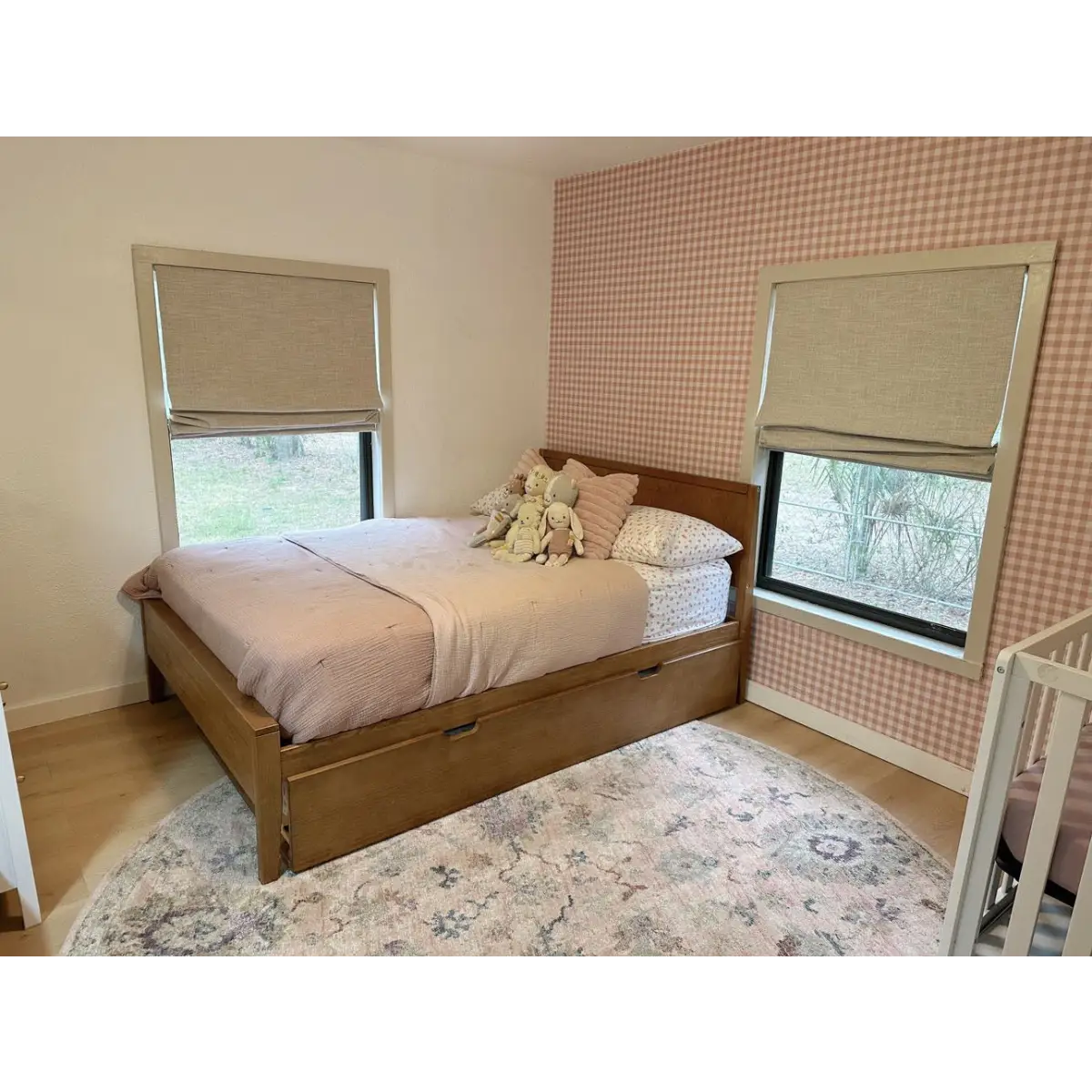 Emerson Wallpaper - Gingham Colors - by Rose Lindo - Loomwell Home Goods