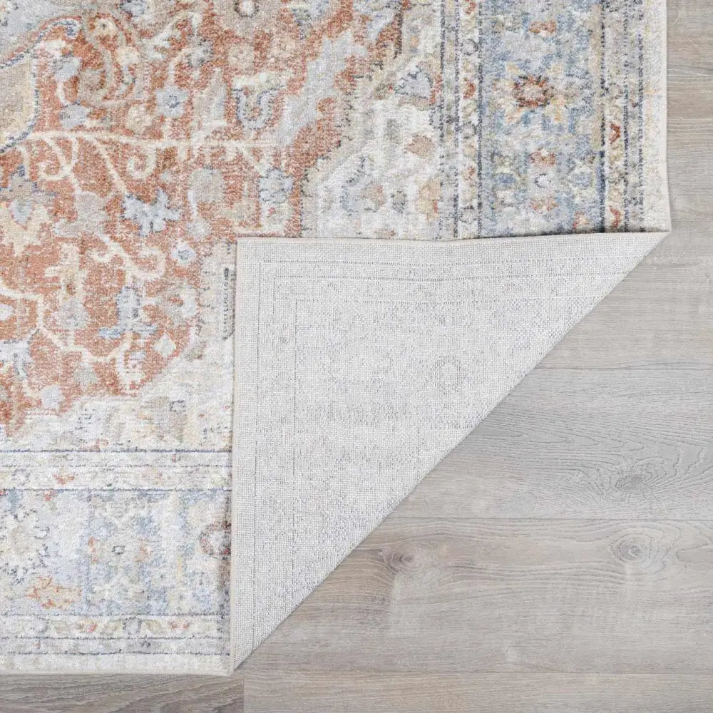 Emke Cream Washable Area Rug - Boutique Rugs