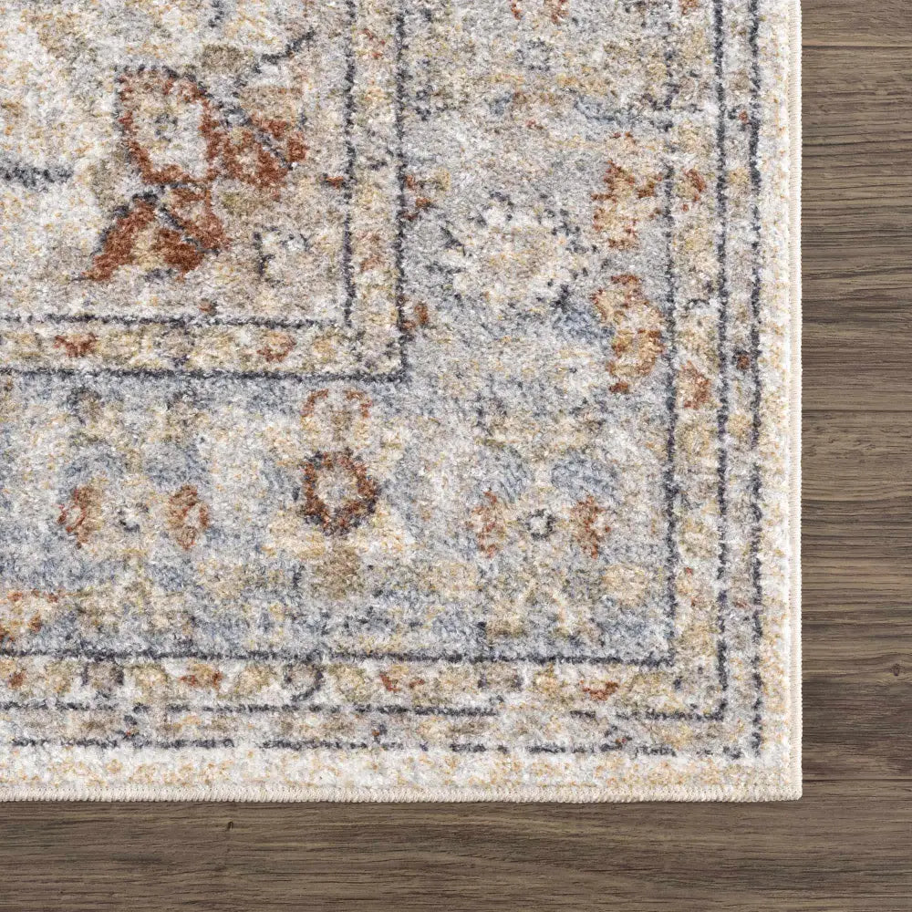 Emke Cream Washable Area Rug - Boutique Rugs