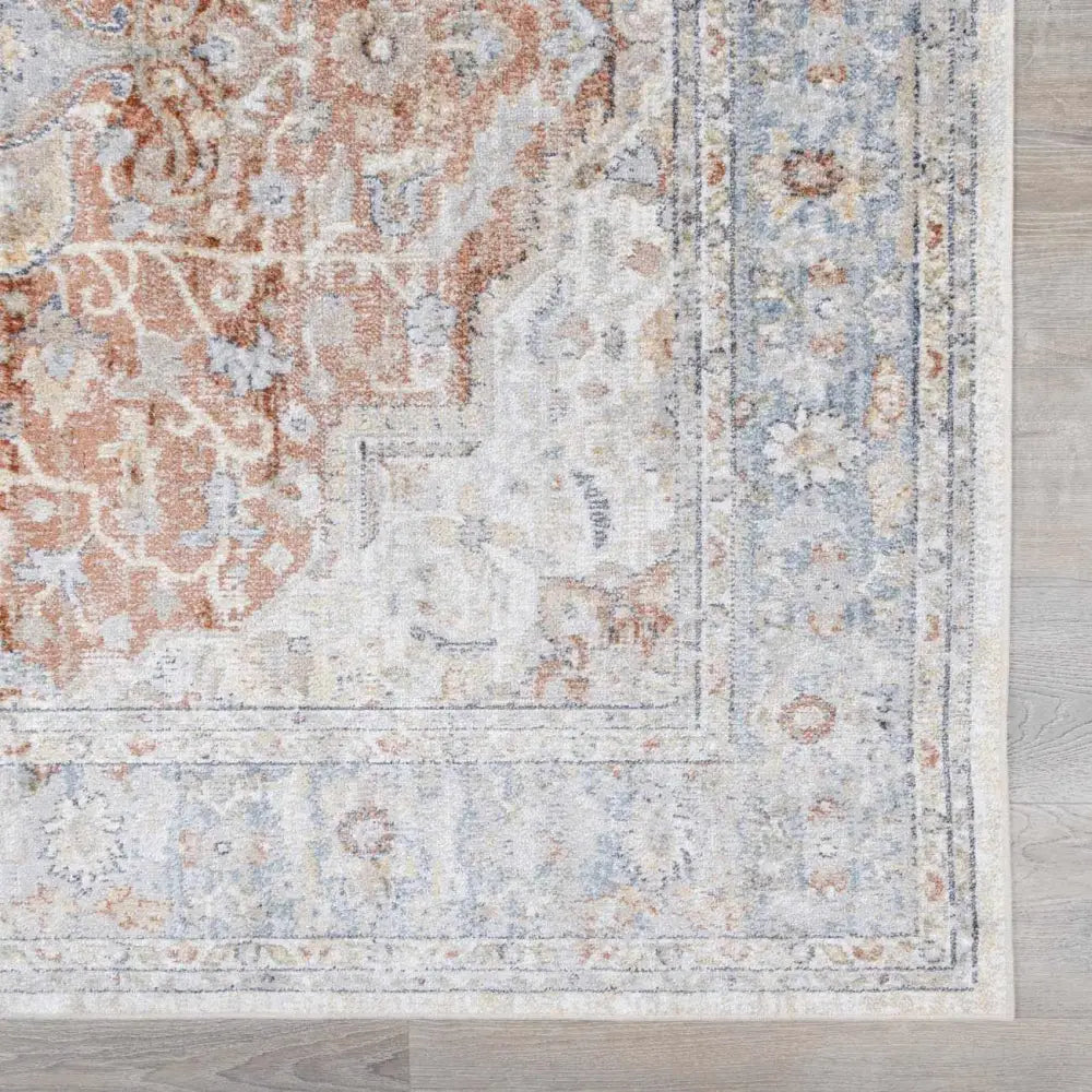 Emke Cream Washable Area Rug - Boutique Rugs