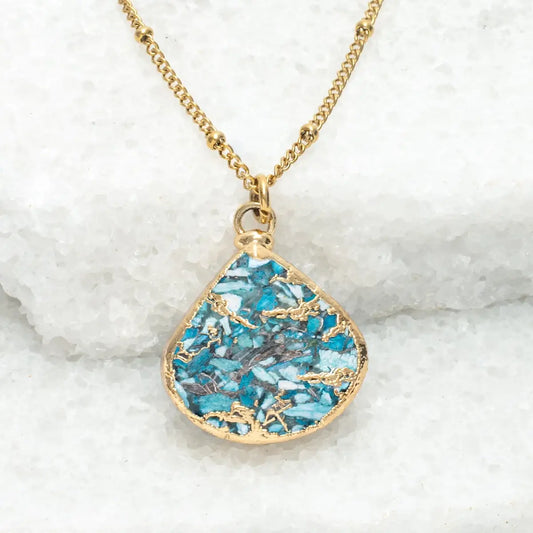 Emperor Stone Blossom Necklace - Starfish Project