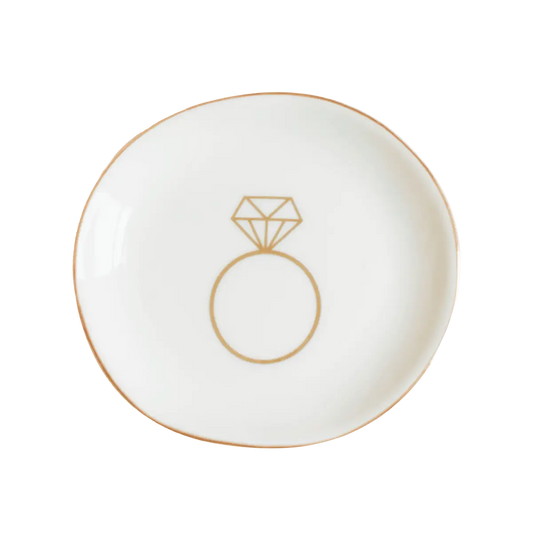 Engagement Ring Jewelry Dish - Sweet Water Decor