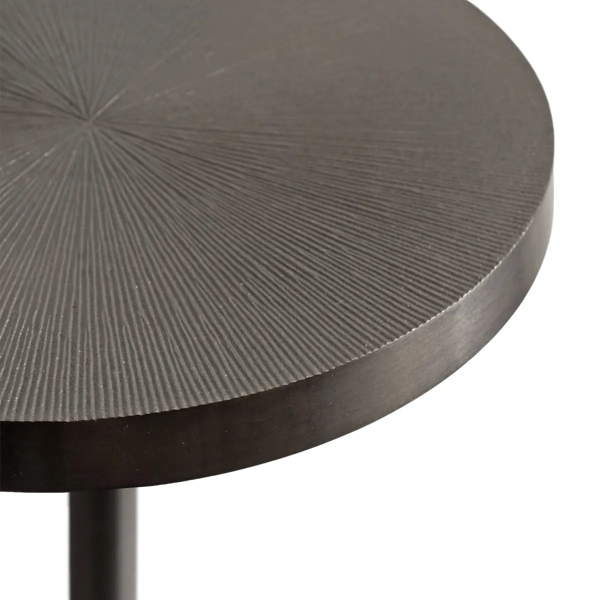 Engles Metal Accent Table and Plant Stand - Adjustable Embossed - kateandlaurel