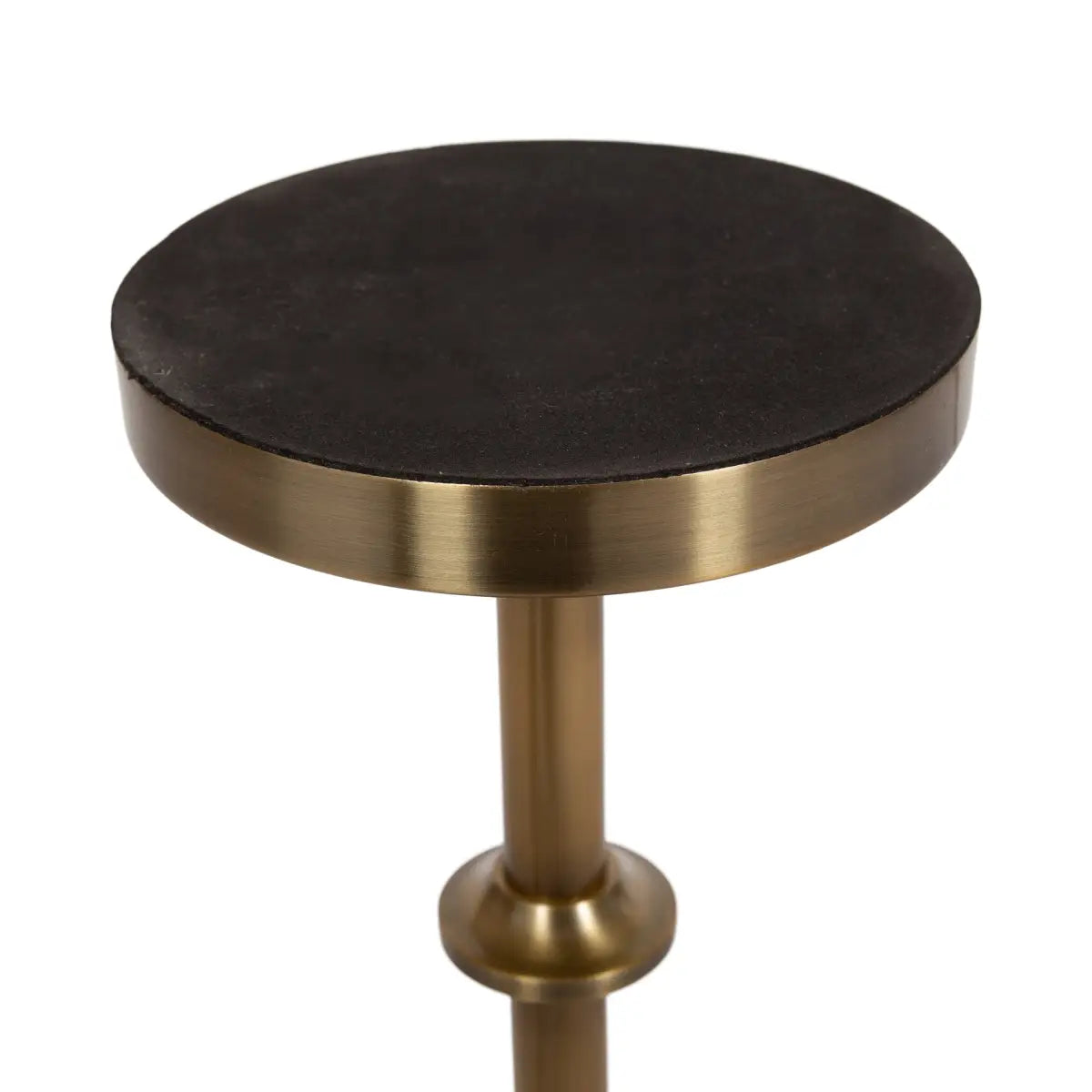 Engles Metal Accent Table and Plant Stand - Adjustable Embossed - kateandlaurel