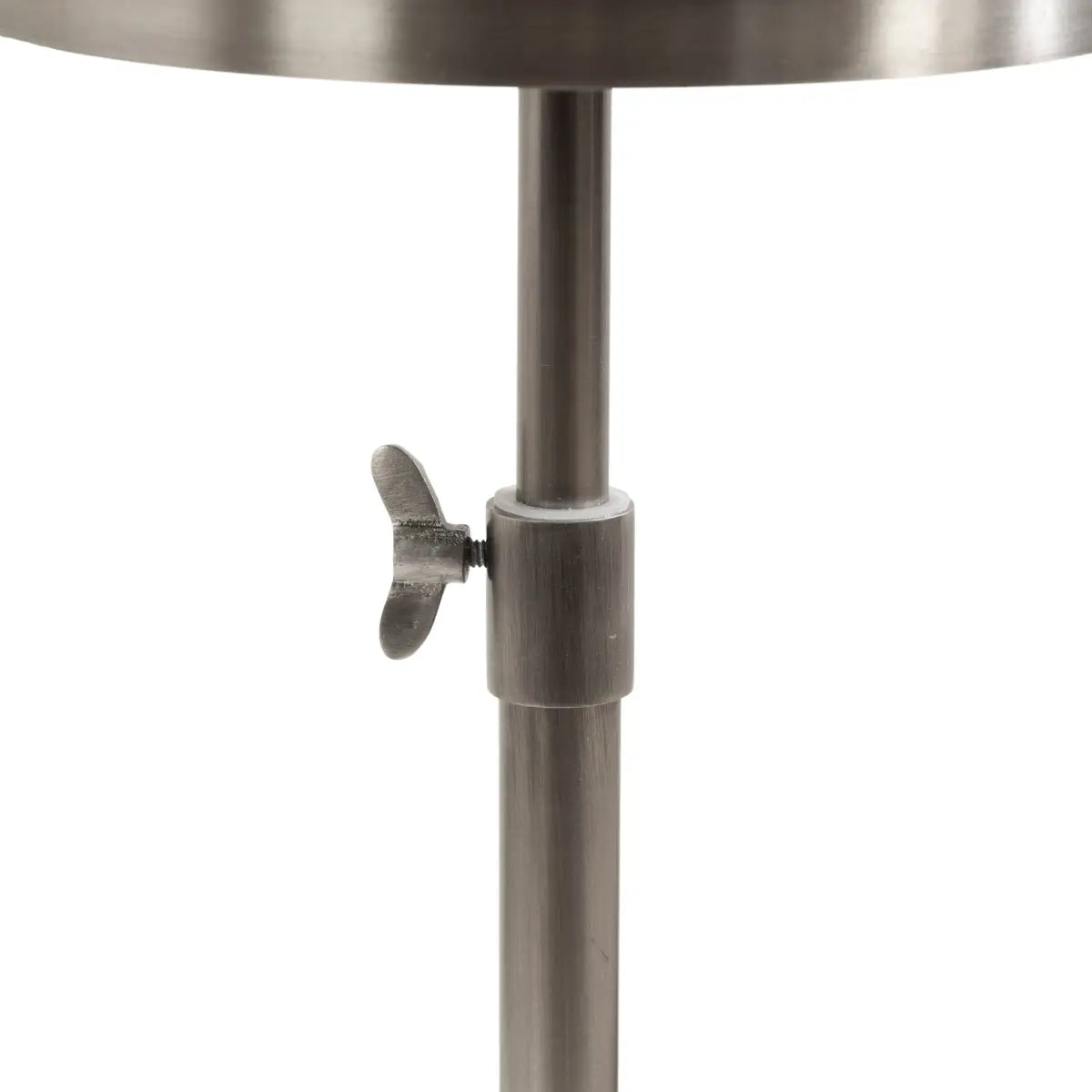 Engles Metal Accent Table and Plant Stand - Adjustable Embossed - kateandlaurel