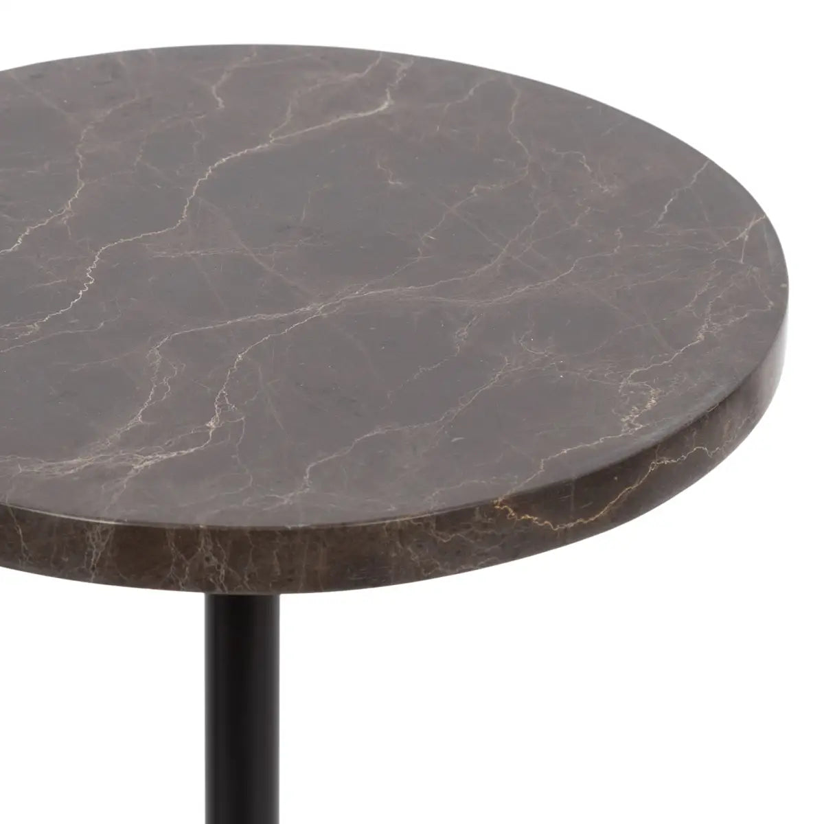 Engles Accent Table and Plant Stand - Adjustable Marble - kateandlaurel
