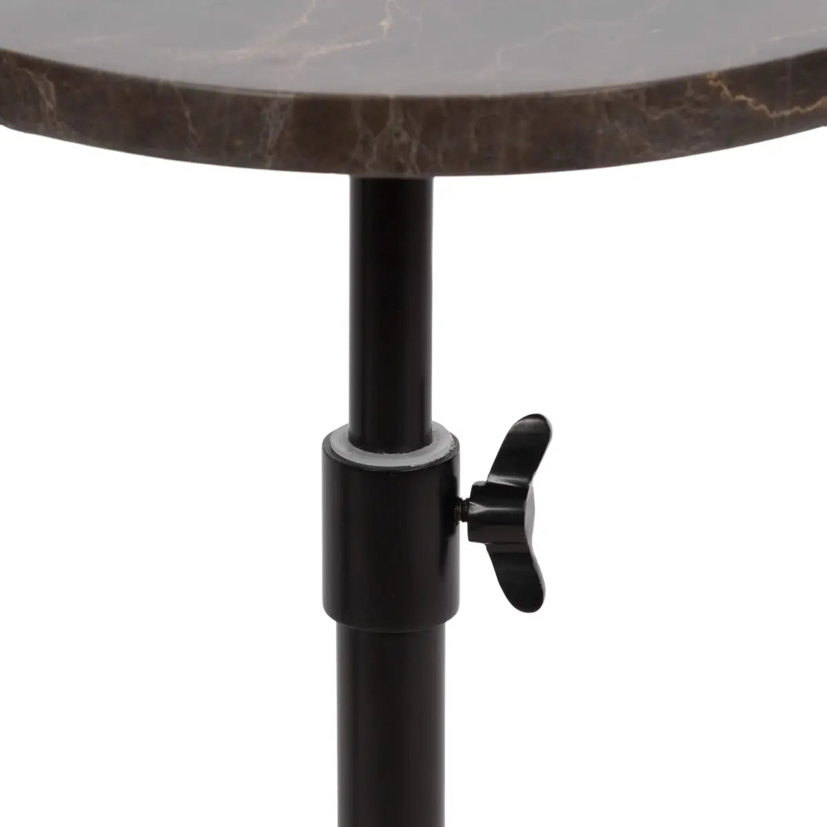 Engles Accent Table and Plant Stand - Adjustable Marble - kateandlaurel
