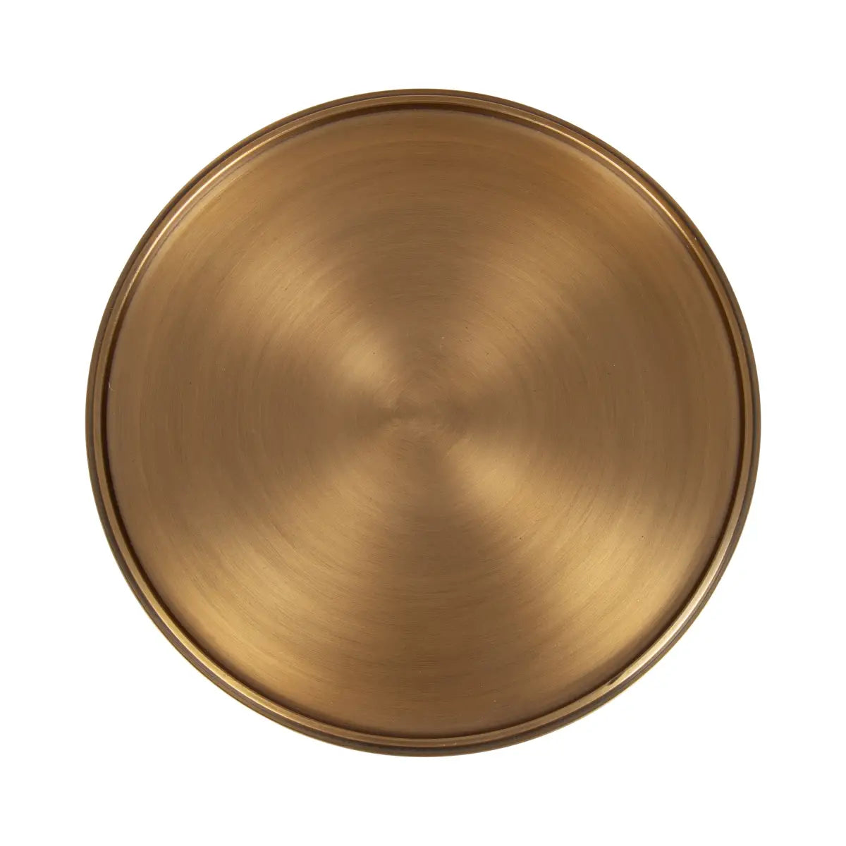 Engles Accent Table and Plant Stand - Adjustable Polished Metal - kateandlaurel