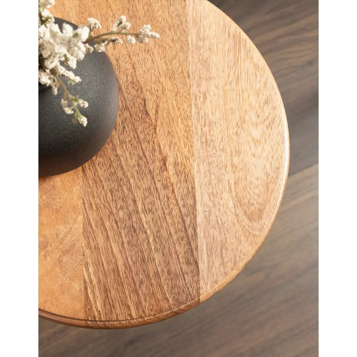Engles Wood Table and Plant Stand - Adjustable - kateandlaurel