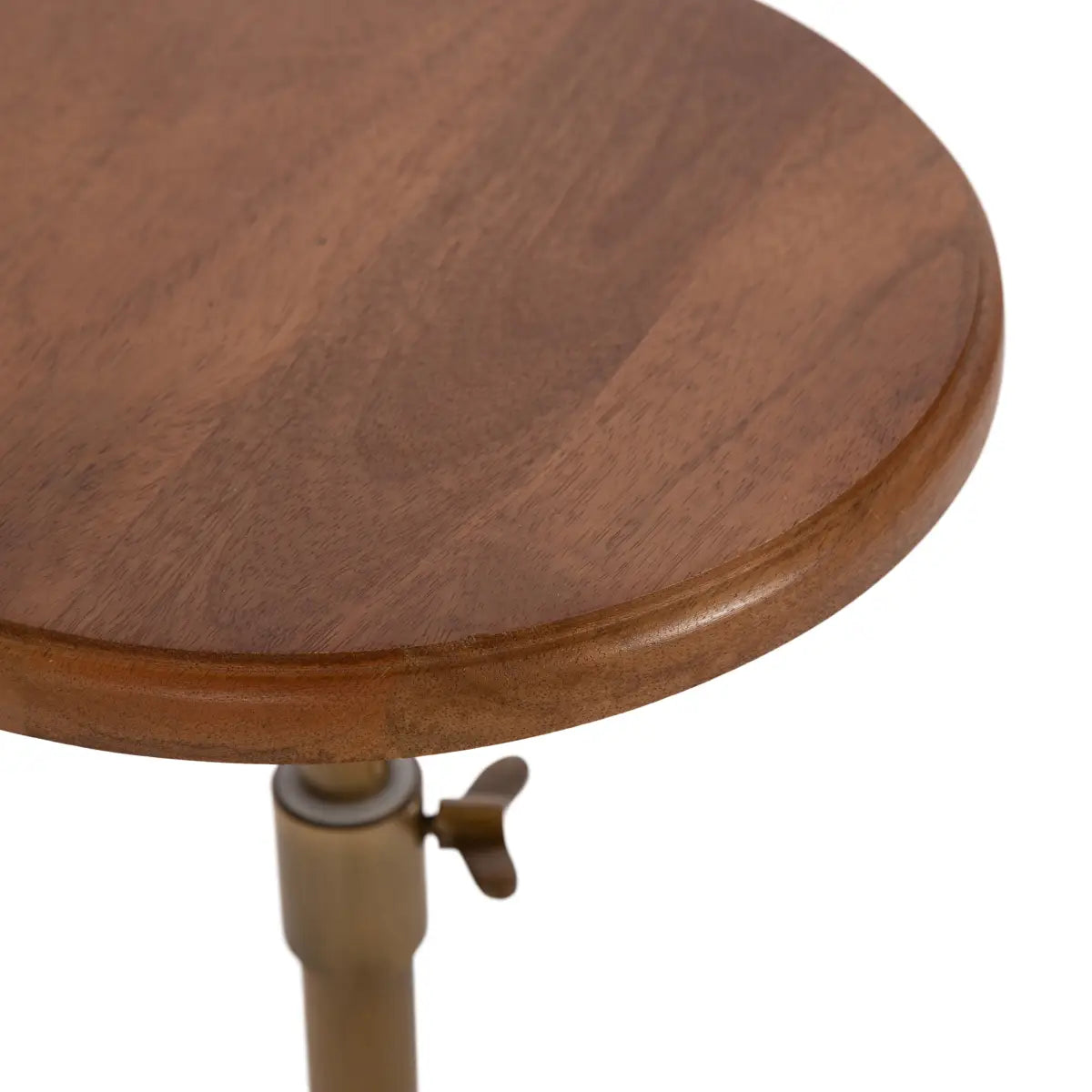 Engles Wood Table and Plant Stand - Adjustable - kateandlaurel