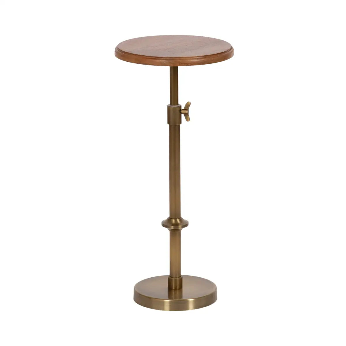 Engles Wood Table and Plant Stand - Adjustable - kateandlaurel