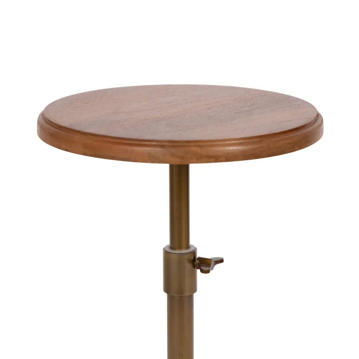 Engles Wood Table and Plant Stand - Adjustable - kateandlaurel