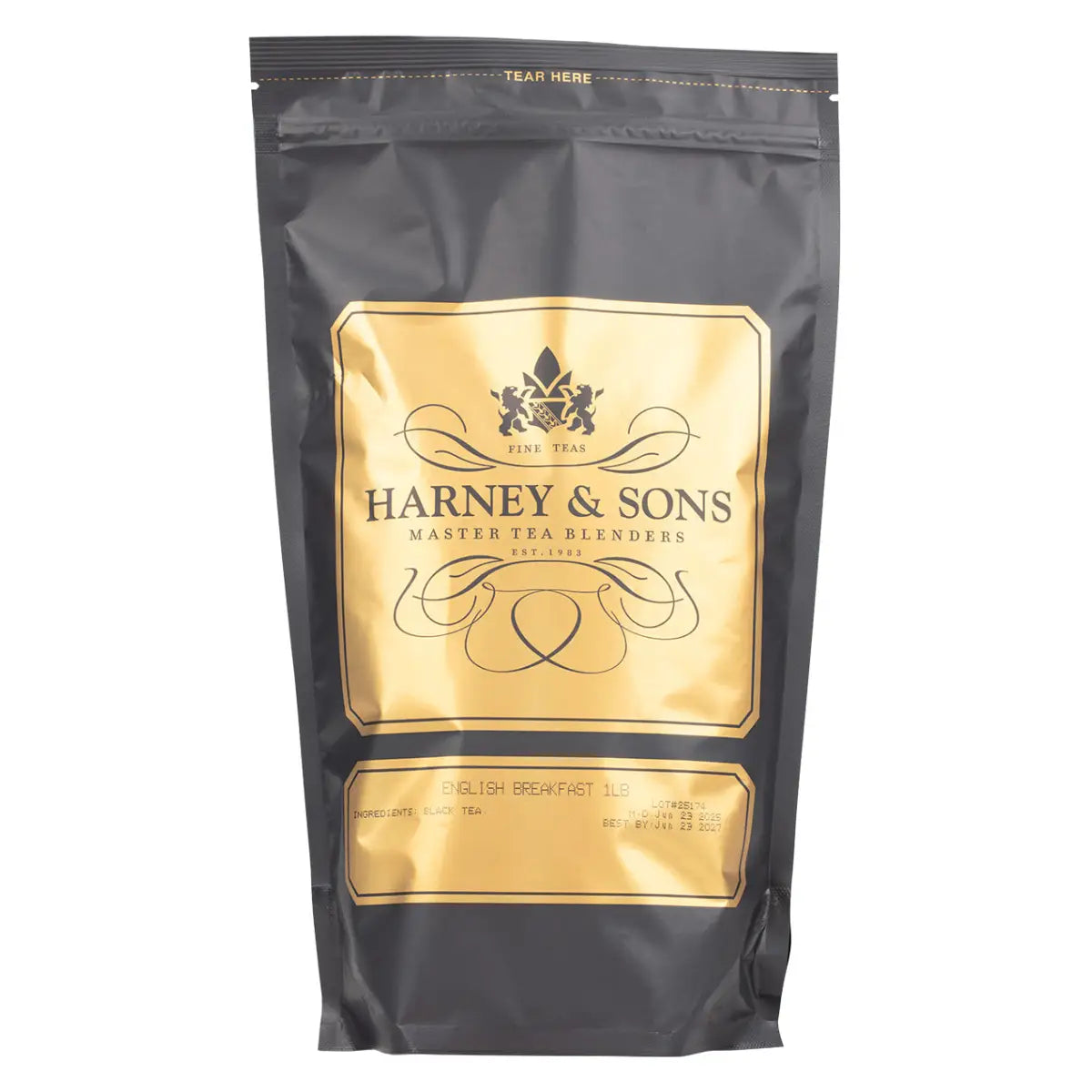 English Breakfast Tea - Loose / 1 lb. Bag - Harney & Sons Fine Teas