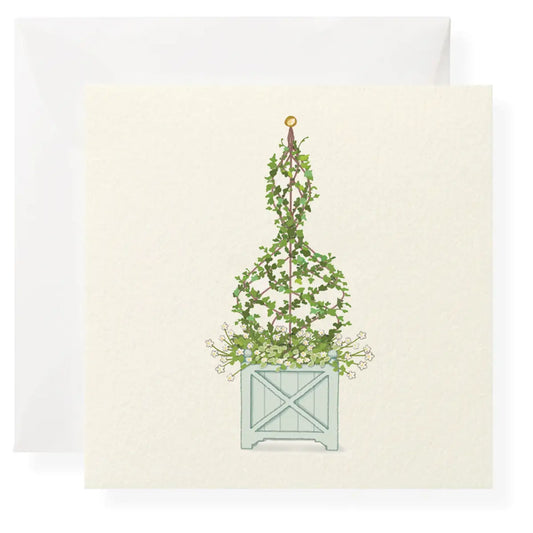 Gift Enclosure Card - English Topiary - Karen Adams Designs