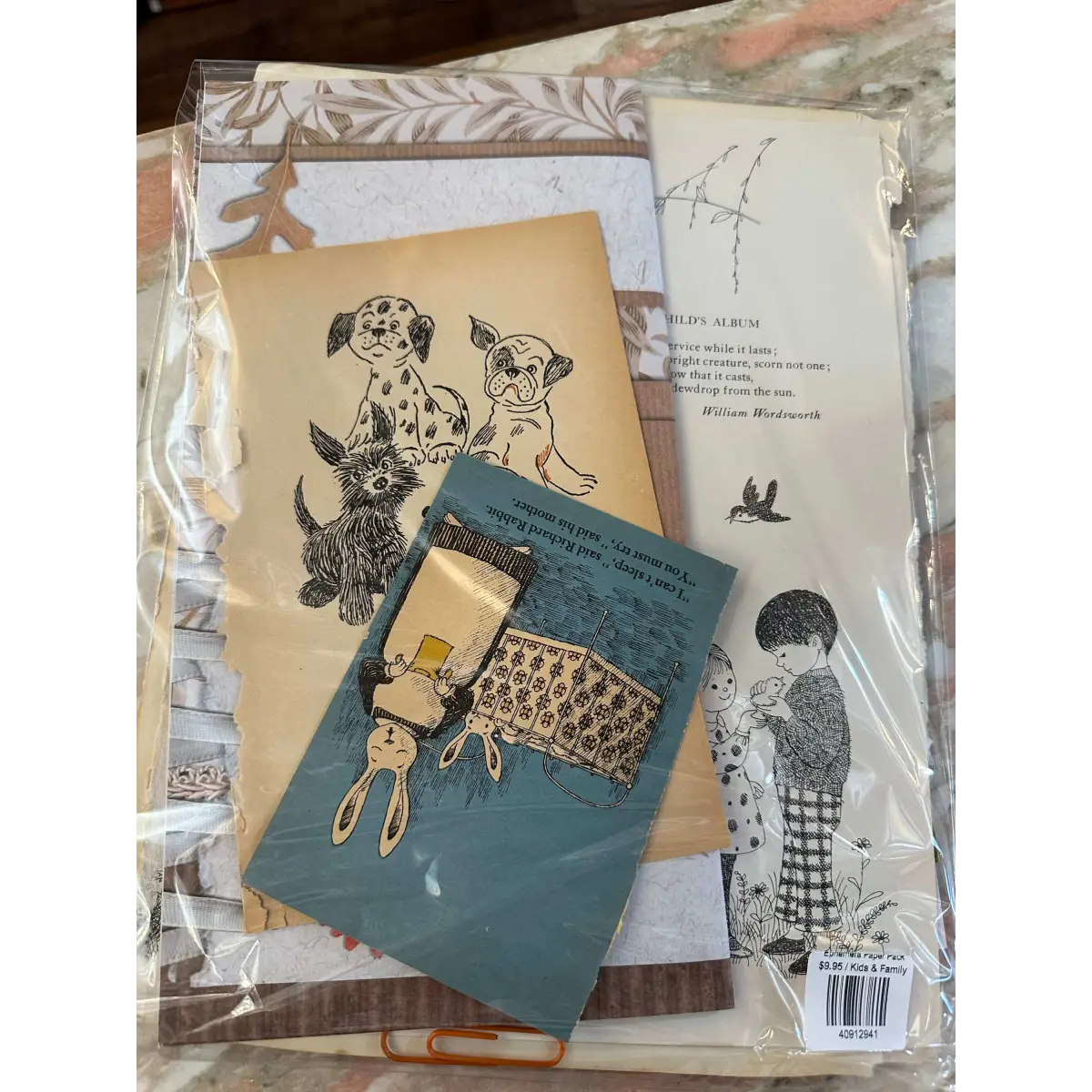 Ephemera Paper Pack - choose your theme - Honeybee Vintage