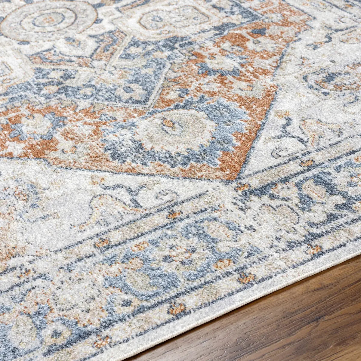 Erna Washable Distressed Rug - Boutique Rugs