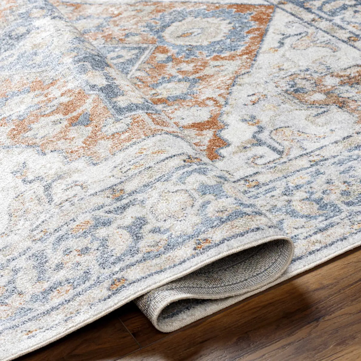 Erna Washable Distressed Rug - Boutique Rugs