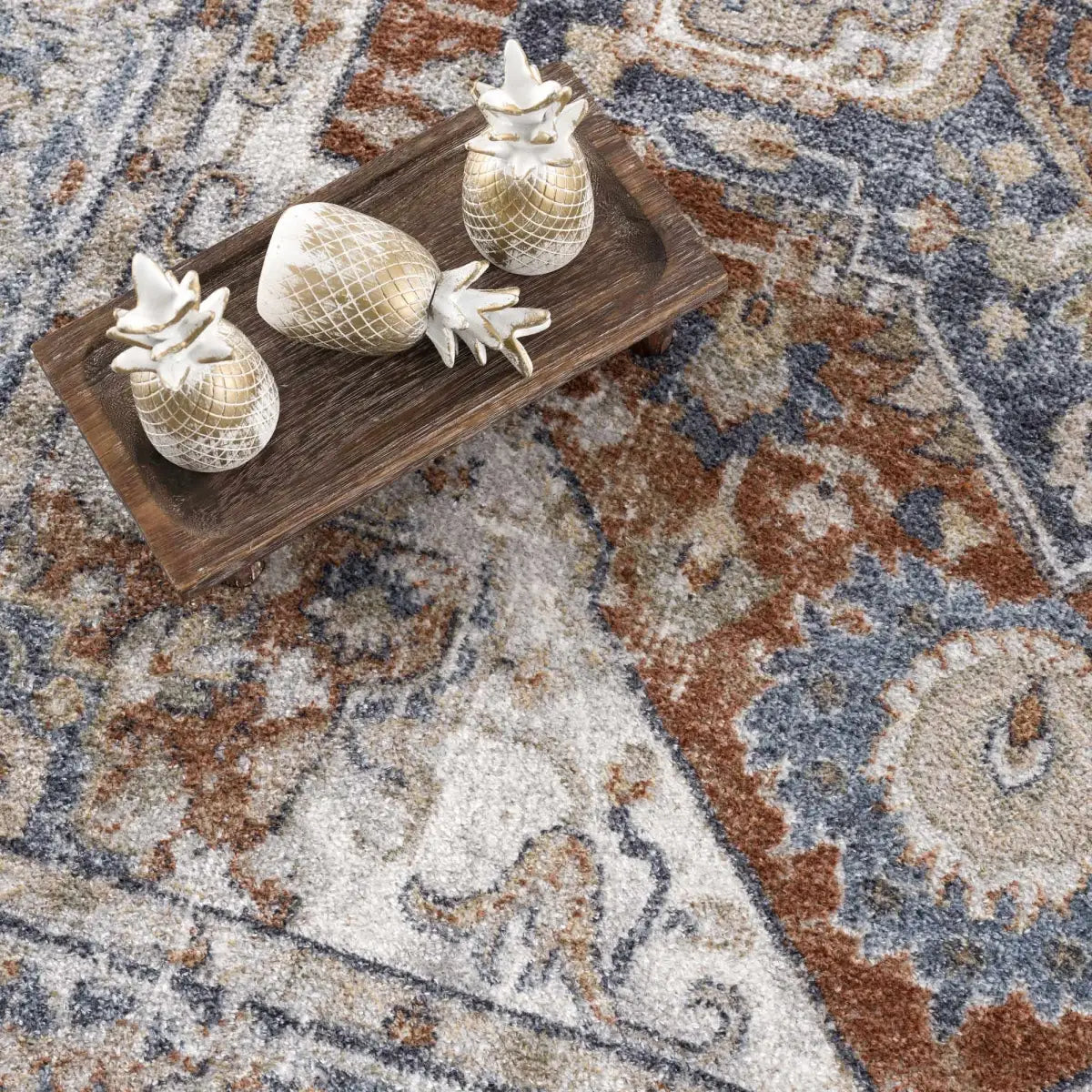 Erna Washable Distressed Rug - Boutique Rugs