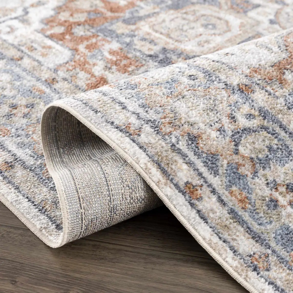 Erna Washable Distressed Rug - Boutique Rugs