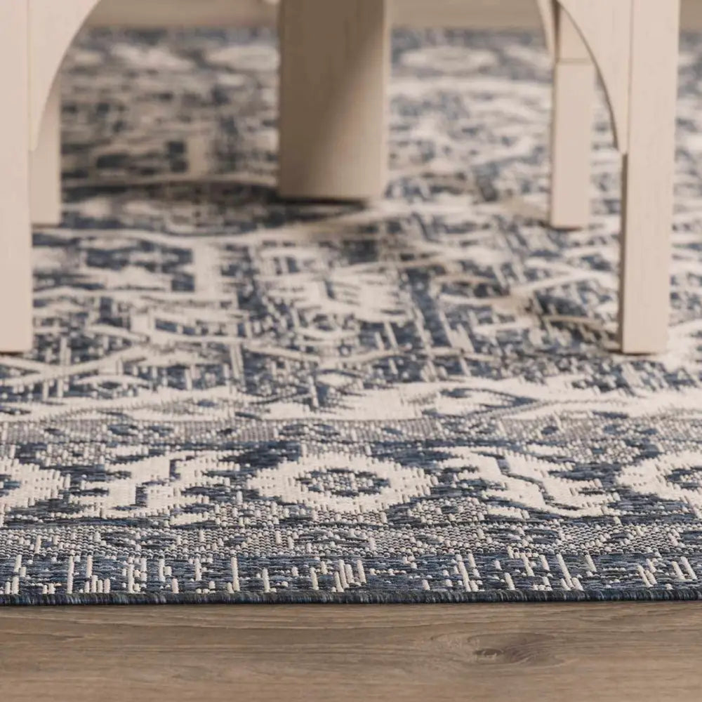 Etoile Navy Blue Performance Rug - Boutique Rugs