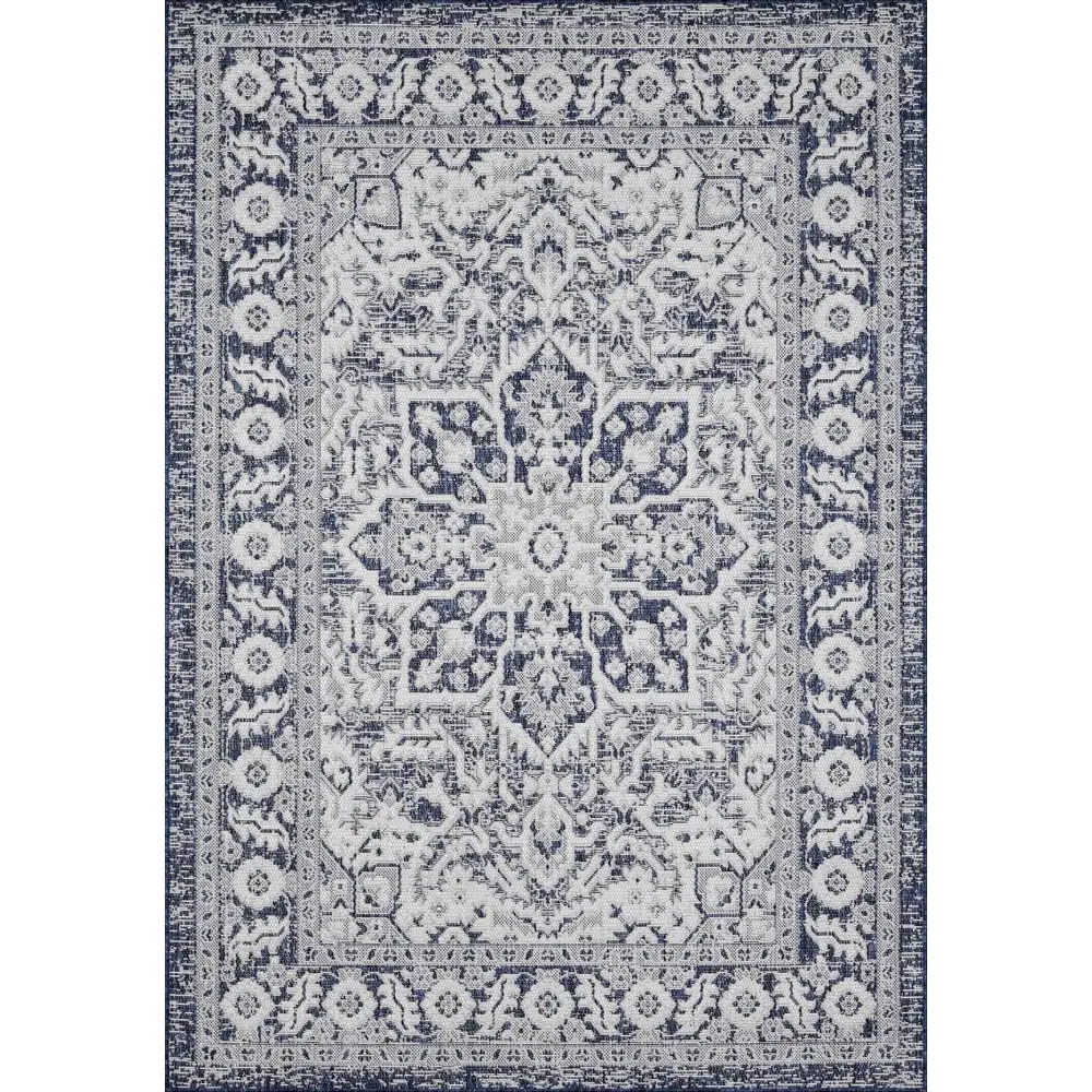 Etoile Navy Blue Performance Rug - Boutique Rugs